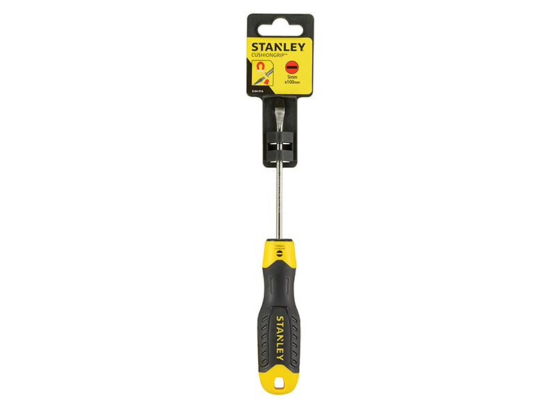 STANLEY® Cushion Grip Screwdriver Flared Tip 5 x 100mm STA064916