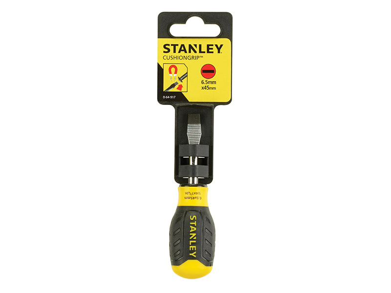 STANLEY® Cushion Grip Screwdriver Flared Tip 6.5 x 45mm STA064917