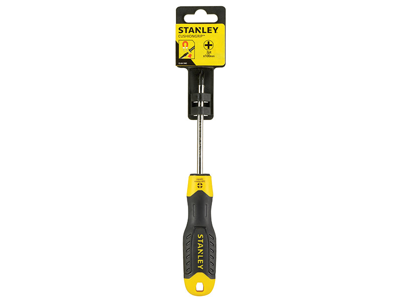 STANLEY® Cushion Grip Screwdriver Phillips Tip PH2 x 100mm STA064940