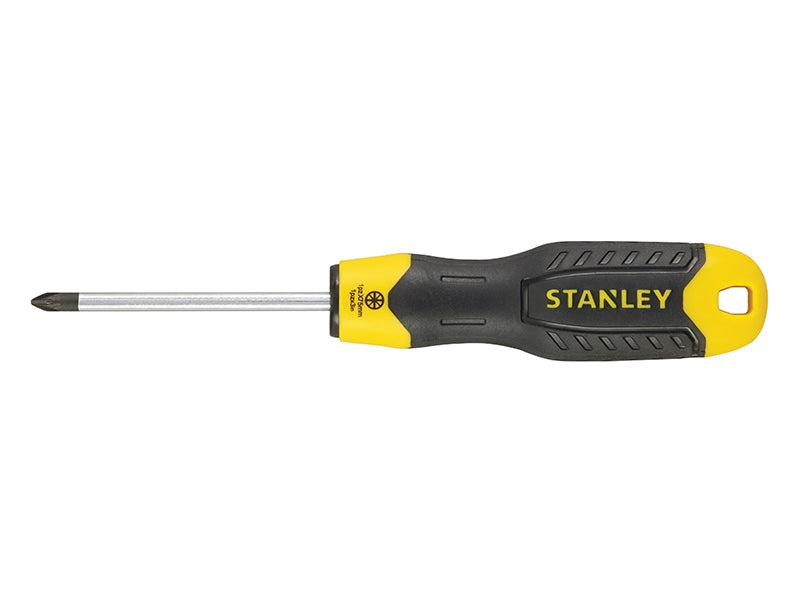 STANLEY® Cushion Grip Screwdriver Pozidriv Tip PZ1 x 75mm STA064955