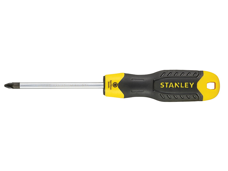 STANLEY® Cushion Grip Screwdriver Pozidriv Tip PZ2 x 100mm STA064974