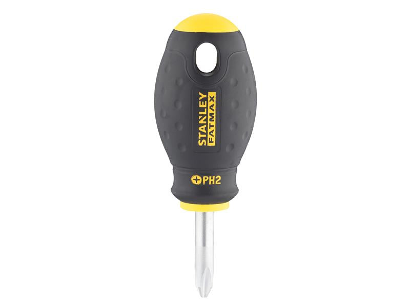 STANLEY® FatMax® Stubby Screwdriver Phillips Tip PH2 x 30mm STA065407