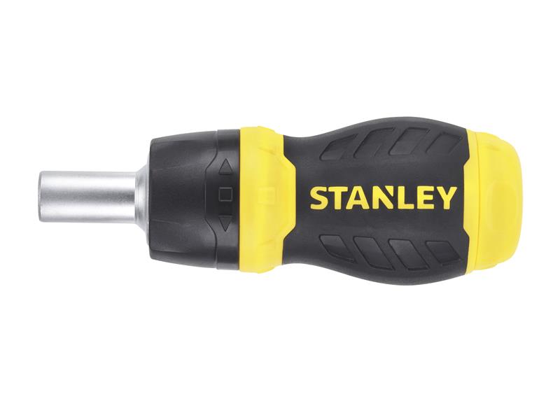 STANLEY® Multibit Ratchet Stubby & Bits STA066358