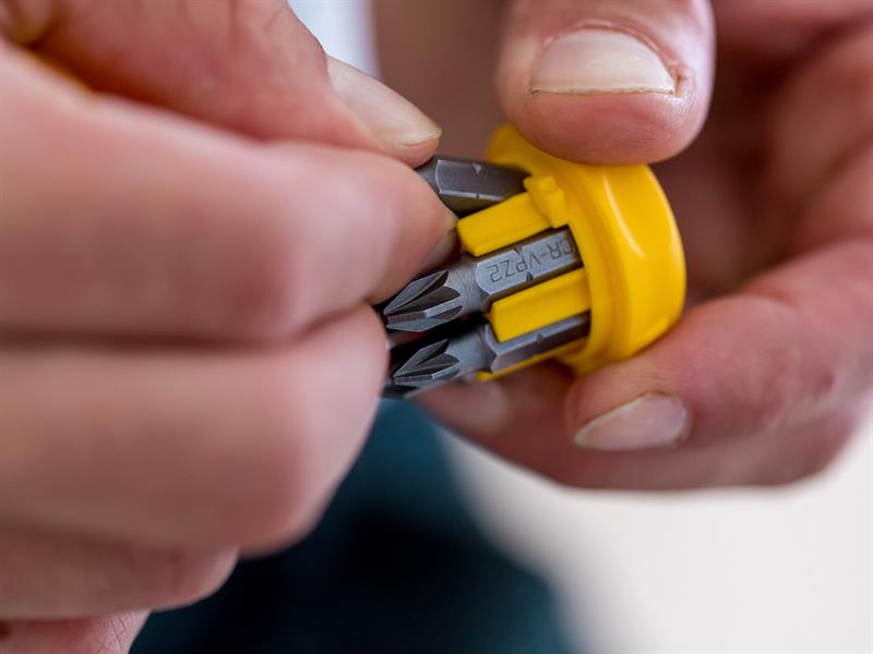 STANLEY® Multibit Ratchet Stubby & Bits STA066358