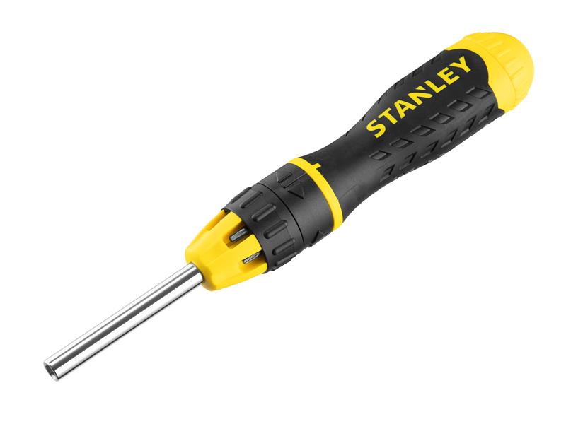 STANLEY® Multibit Ratchet Screwdriver &10 Bits STA068010