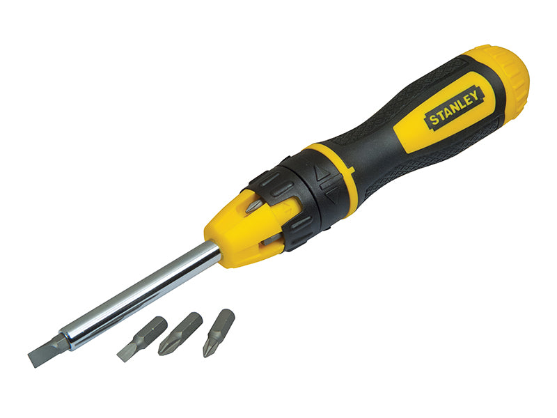 STANLEY® Multibit Ratchet Screwdriver &10 Bits STA068010