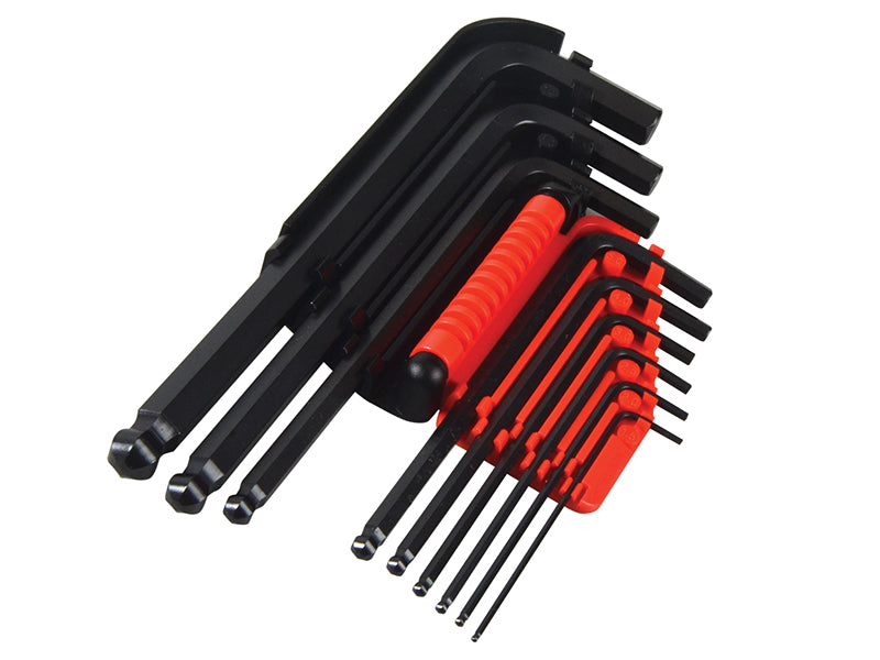 STANLEY® Metric Ball End Hexagon Key Set, 9 Piece STA069256