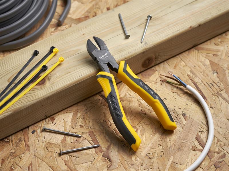 STANLEY® ControlGrip™ Diagonal Cutting Pliers 180mm (8in) STA074455