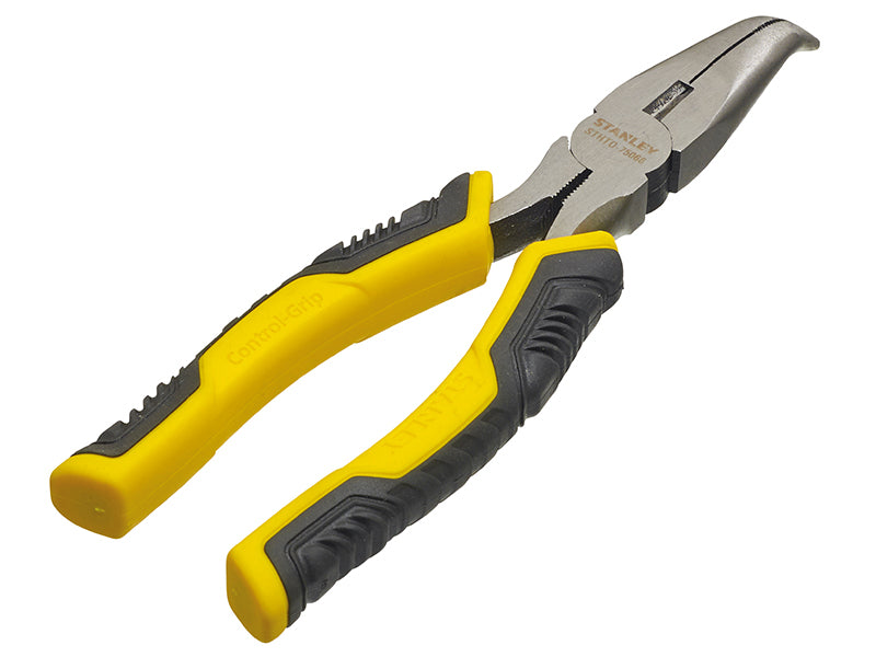 STANLEY® ControlGrip™ Long Bent Nose Pliers 150mm (6in) STA075065