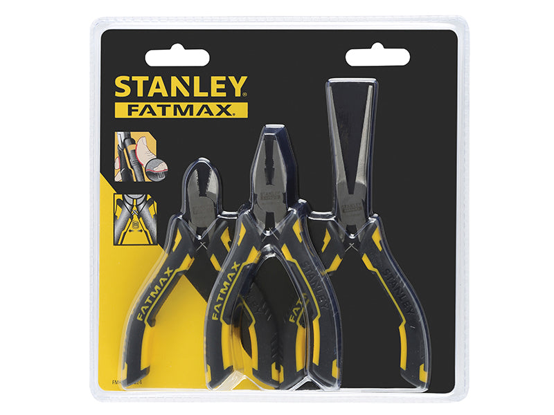 STANLEY® FatMax® Mini Pliers Set, 3 Piece STA080524