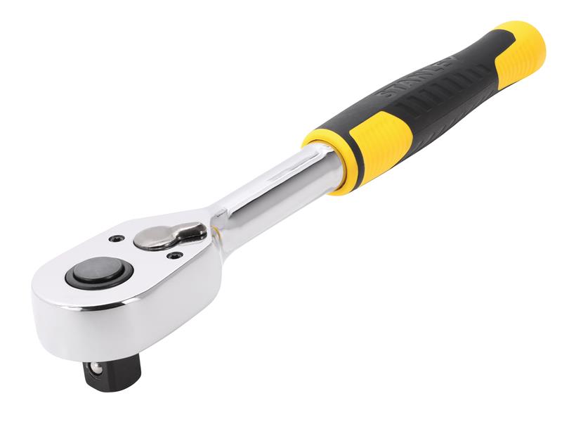 STANLEY 1/2in Drive Ratchet Handle 72 Tooth 5° Action Quick Release STA082665