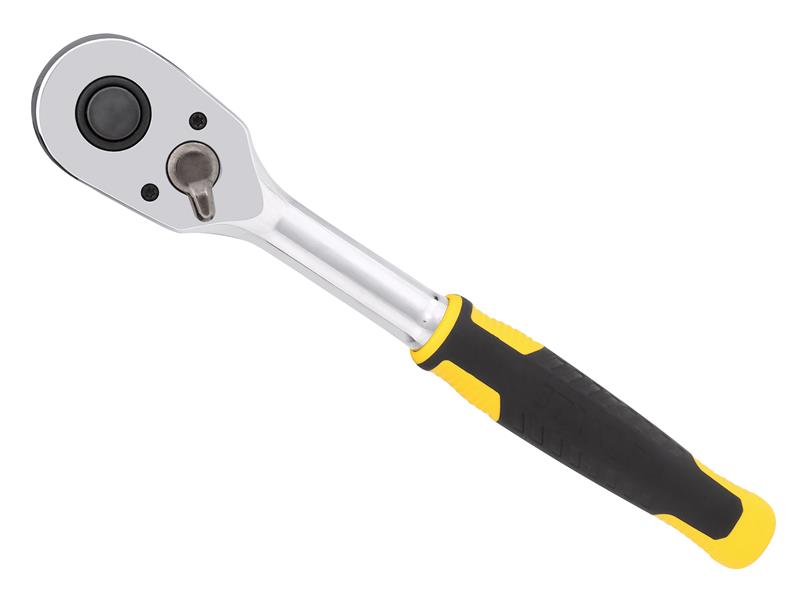 STANLEY 1/2in Drive Ratchet Handle 72 Tooth 5° Action Quick Release STA082665