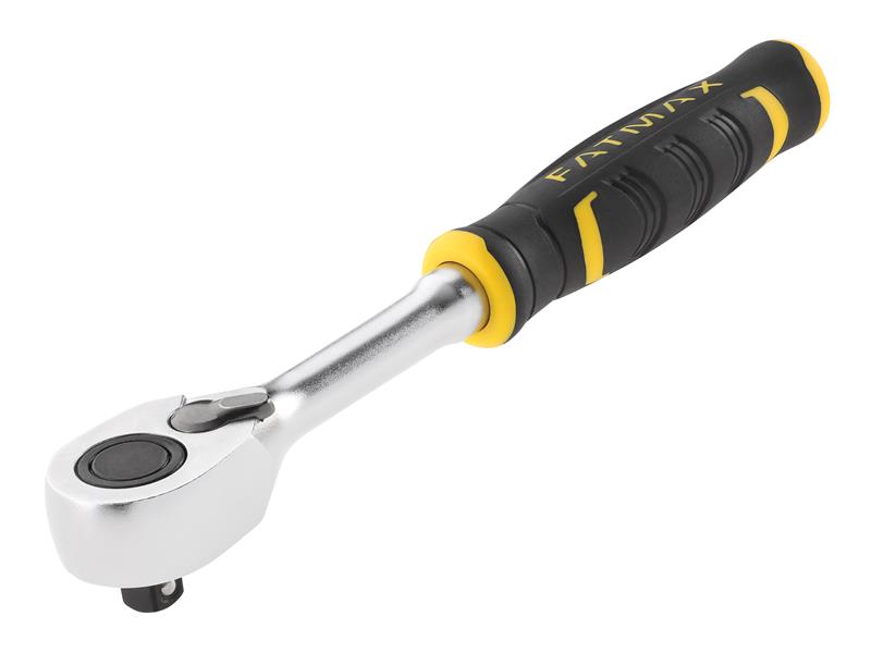 STANLEY 1/2"D Ratchet Handle 120 Teeth And Works In 3° Increments STA082678