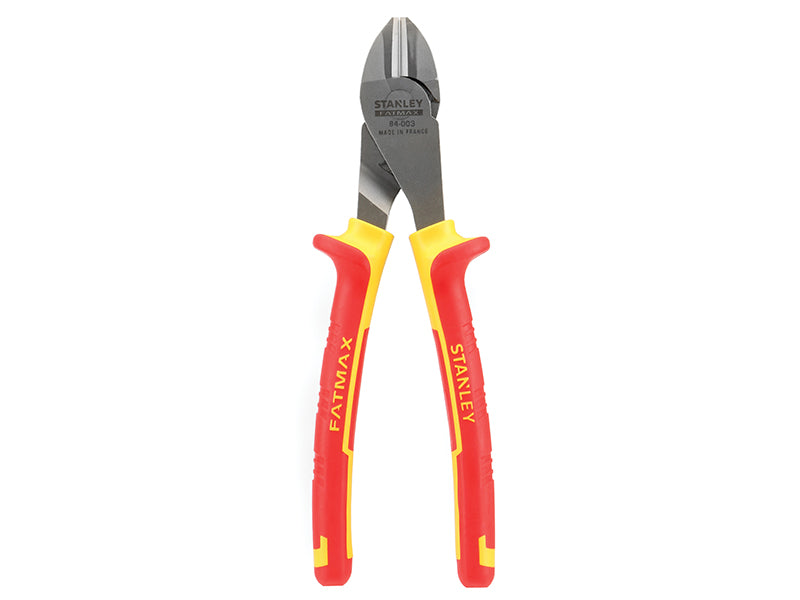 STANLEY® FatMax® Heavy-Duty Diagonal Cutting Pliers VDE 180mm STA084003