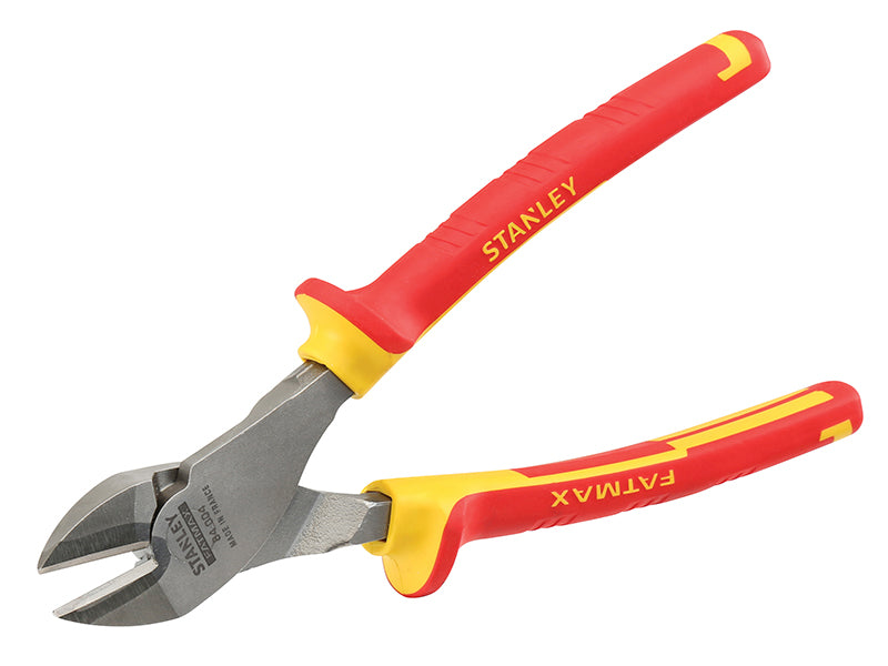 STANLEY® FatMax® Heavy-Duty Diagonal Cutting Pliers VDE 200mm STA084004