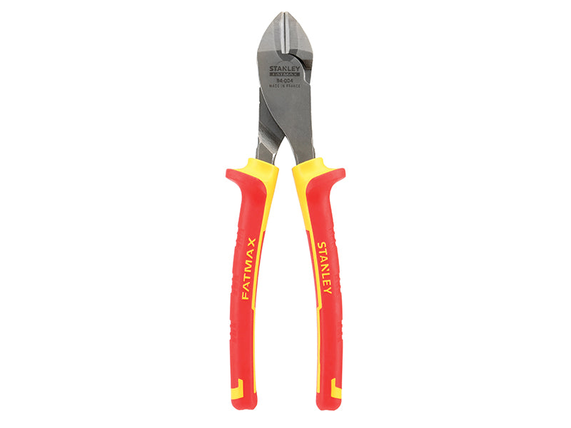 STANLEY® FatMax® Heavy-Duty Diagonal Cutting Pliers VDE 200mm STA084004