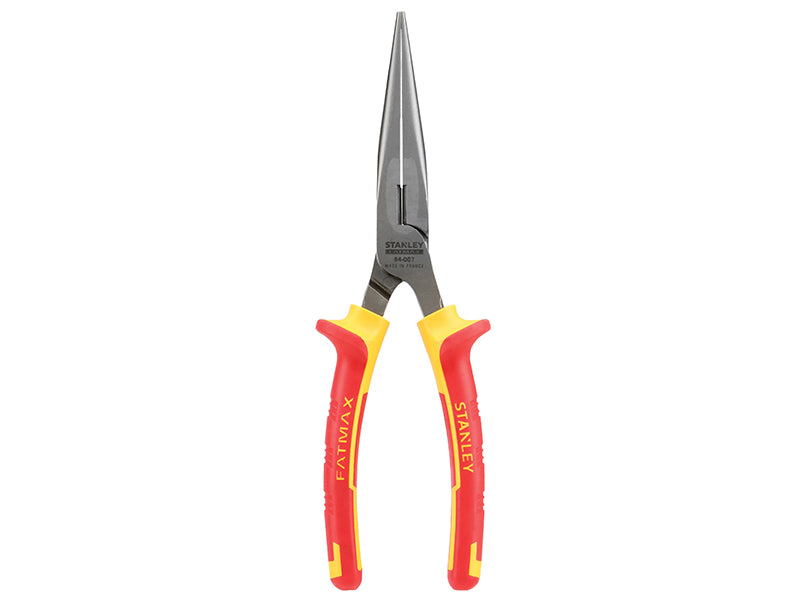 STANLEY® FatMax® Long Nose Pliers VDE 200mm STA084007