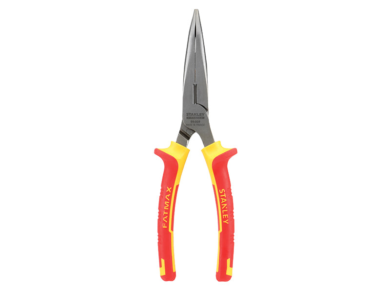 STANLEY® FatMax® Bent Long Nose Pliers VDE 200mm STA084008