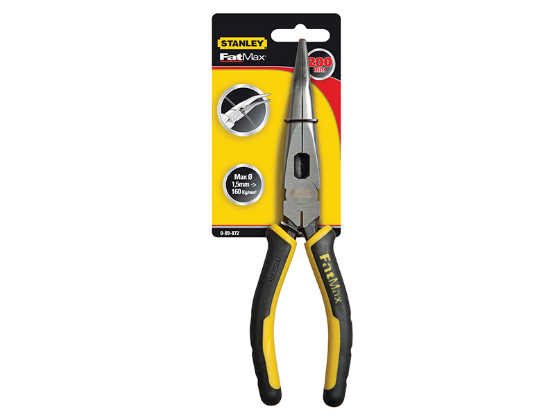 STANLEY® FatMax® Bent Snipe Nose Pliers 200mm (8in) STA089872