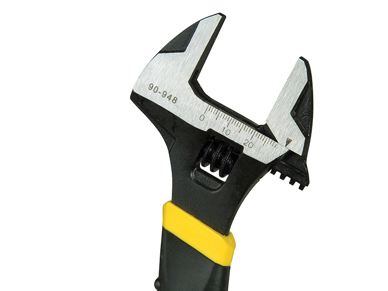 STANLEY MaxSteel Adjustable Wrench 300mm 12in Capacity 39mm STA090950