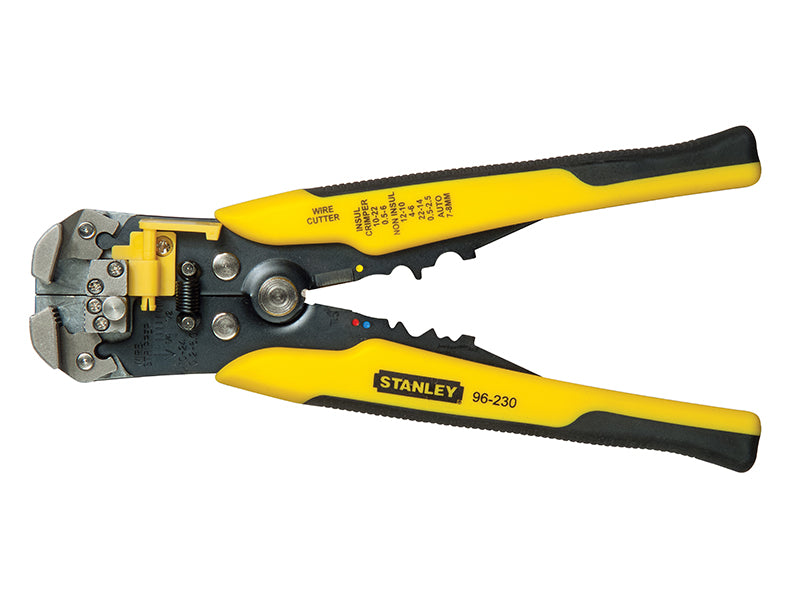 STANLEY Auto Wire Stripping Crimping Pliers Capacity 0.2 to 6mm STA096230