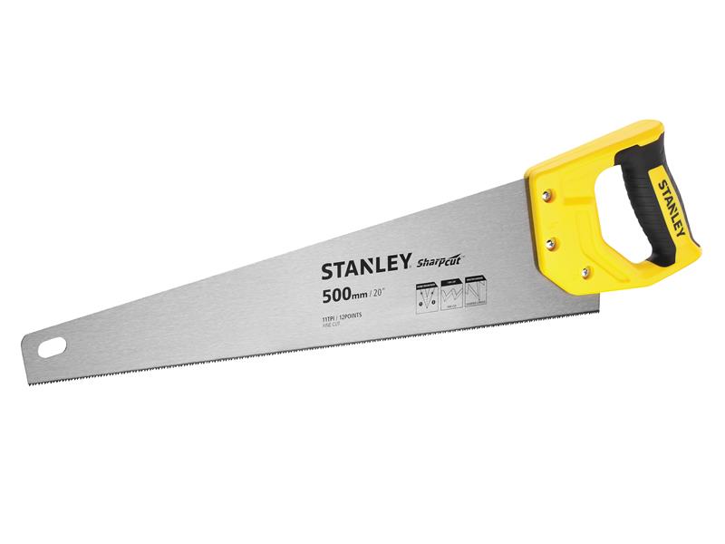 STANLEY® Sharpcut™ Handsaw 500mm (20in) 11 TPI STA120371