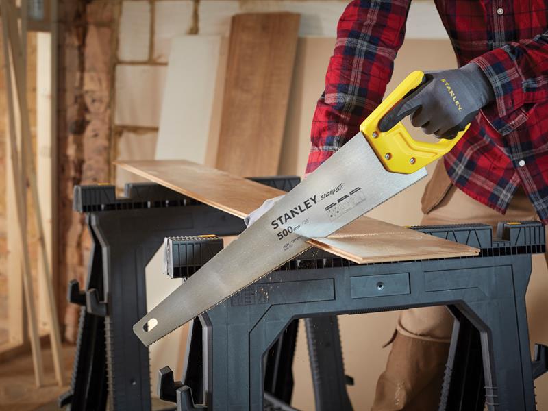 STANLEY® Sharpcut™ Handsaw 500mm (20in) 11 TPI STA120371