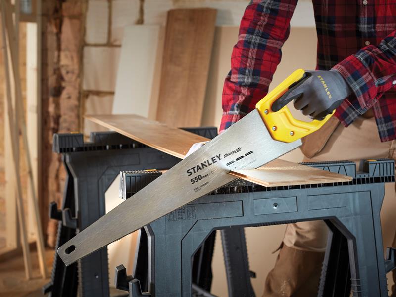 STANLEY® Sharpcut™ Handsaw 550mm (22in) 11 TPI STA120372