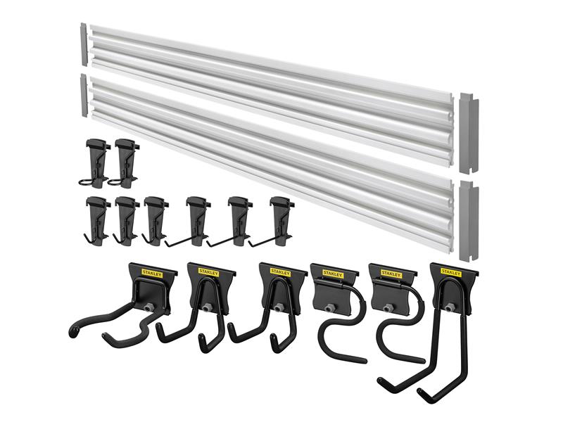 STANLEY® Track Wall System Starter Kit, 20 Piece STA122000