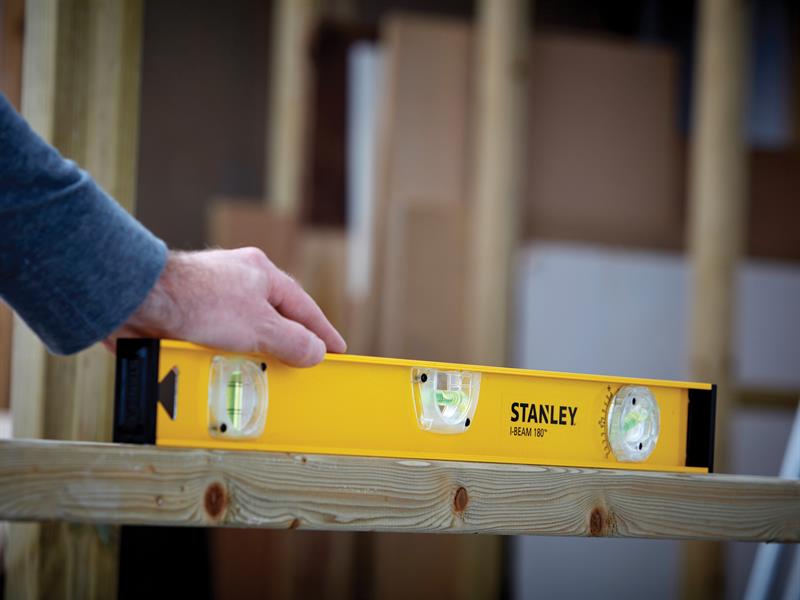 STANLEY® PRO-180 I-Beam Level 3 Vial 60cm STA142920