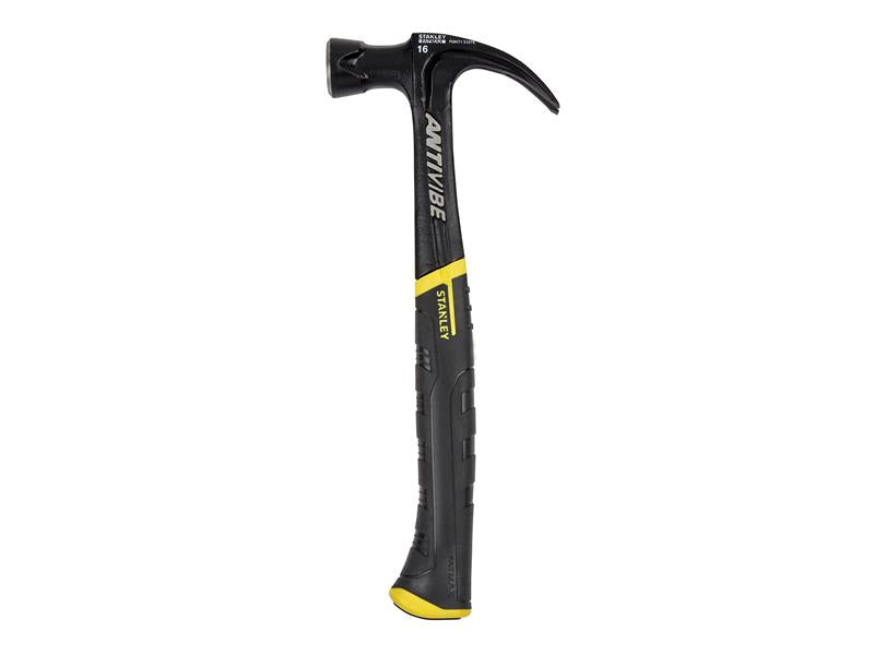 STANLEY® FatMax® AntiVibe All Steel Curved Claw Hammer 450g (16oz) STA151275