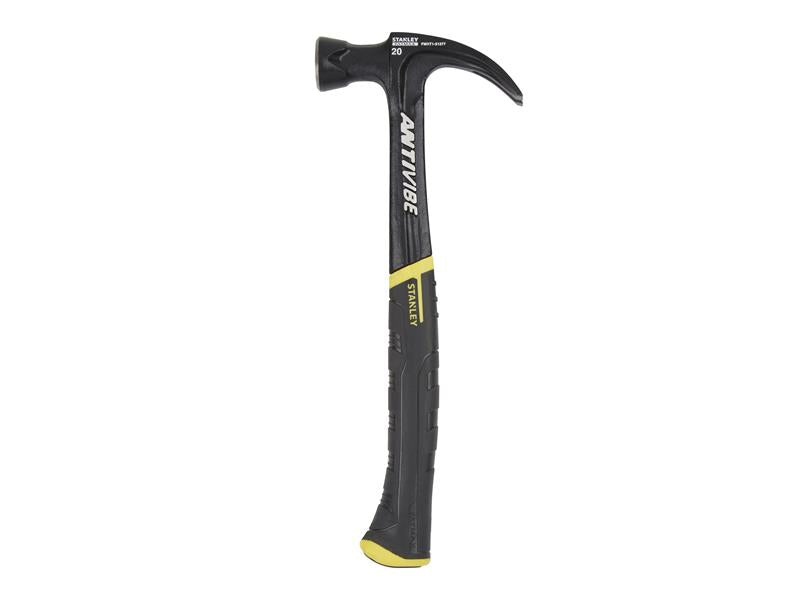 STANLEY® FatMax® AntiVibe All Steel Curved Claw Hammer 570g (20oz) STA151277