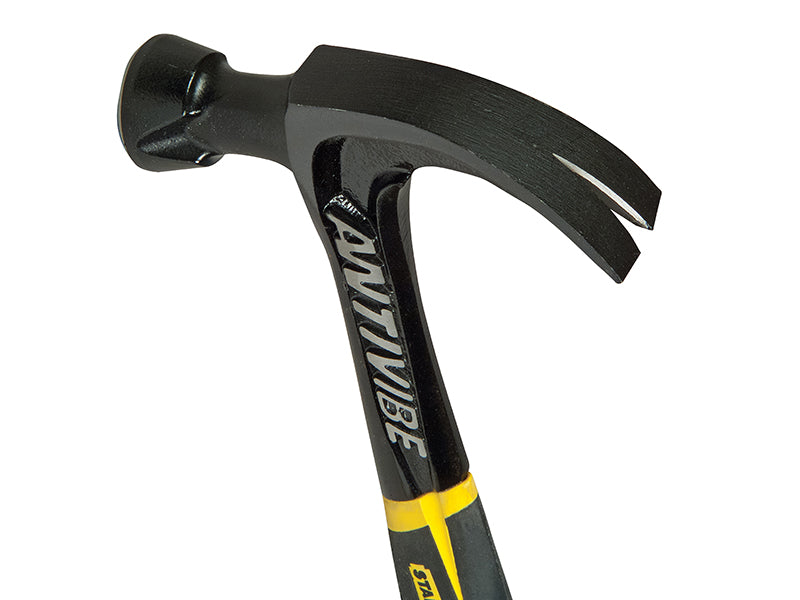 STANLEY® FatMax® AntiVibe All Steel Curved Claw Hammer 570g (20oz) STA151277
