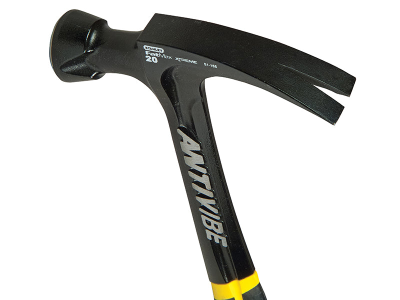 STANLEY® FatMax® AntiVibe All Steel Rip Claw Hammer 570g (20oz) STA151278