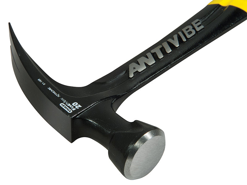 STANLEY® FatMax® AntiVibe All Steel Rip Claw Hammer 570g (20oz) STA151278