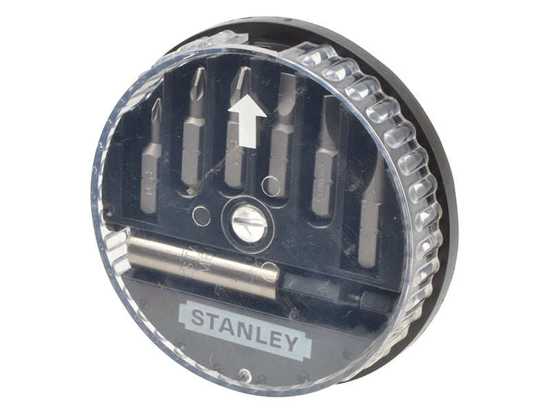STANLEY® Slotted/Pozidriv Insert Bit Set, 7 Piece STA168738