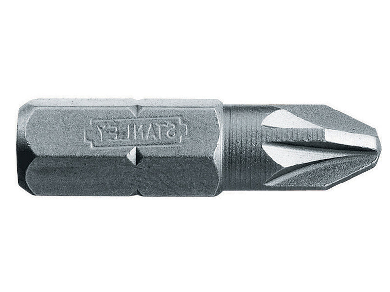 STANLEY® Pozidriv Bits PZ1 x 25mm (Box 25) STA168945B