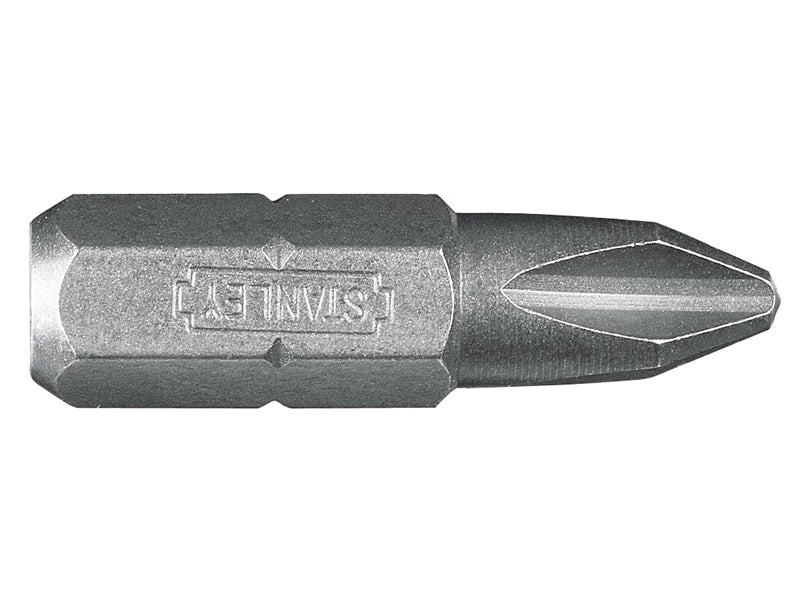 STANLEY® Phillips Bits PH2 x 25mm (Box 25) STA168946B