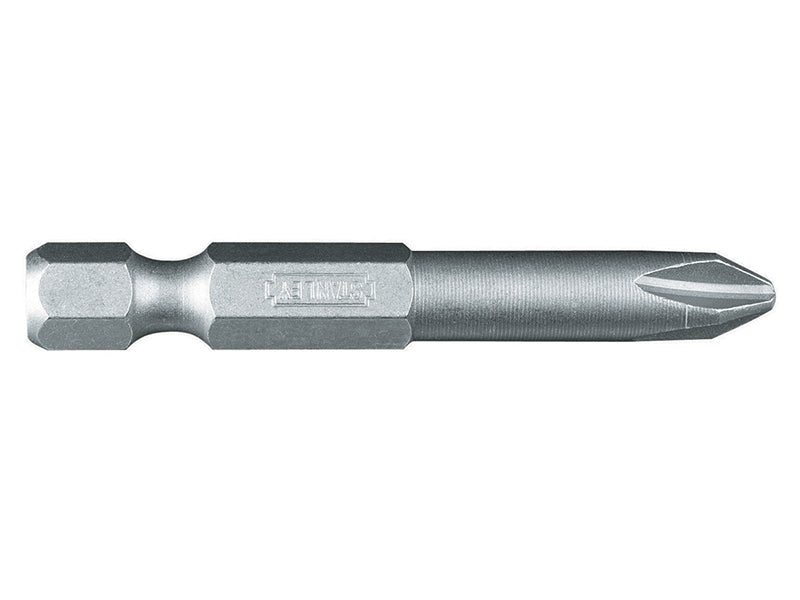 STANLEY® Phillips Power Bits PH2 x 50mm (Box 10) STA168992B
