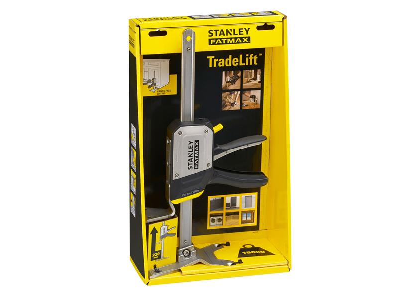 STANLEY joiners Tradelift Force 150kg Lifting Capacity 7-220mm STA183550