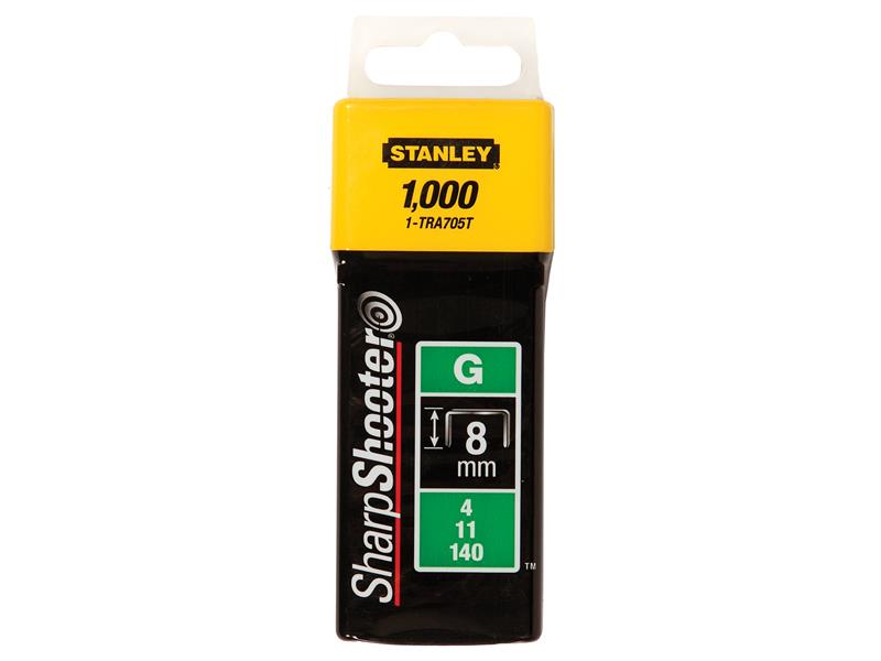 STANLEY® TRA705T Heavy-Duty Staple 8mm (Pack 1000) STA1TRA705T