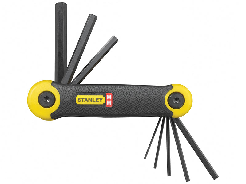 STANLEY® Metric Folding Hexagon Key Set, 8 Piece STA269264
