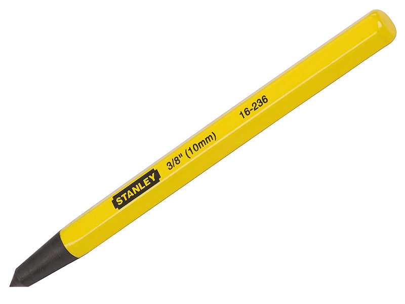 STANLEY Marking Out Centre Line Brick Punch 140 x 10mm 5.1/2 x 3/8in STA418236