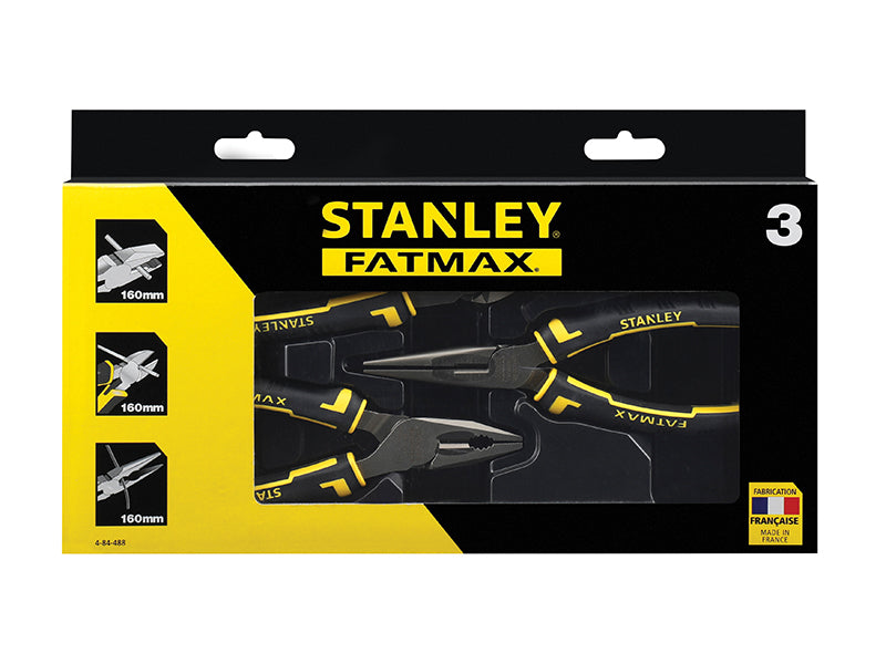 STANLEY® FatMax® Pliers Set, 3 Piece STA484488