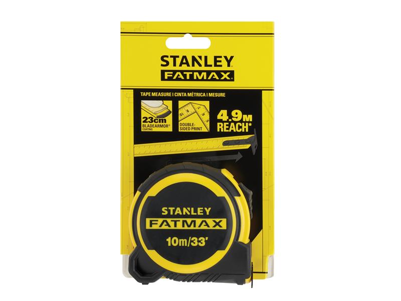 STANLEY® FatMax® Next Generation Tape 10m/33ft (Width 32mm) STA533104