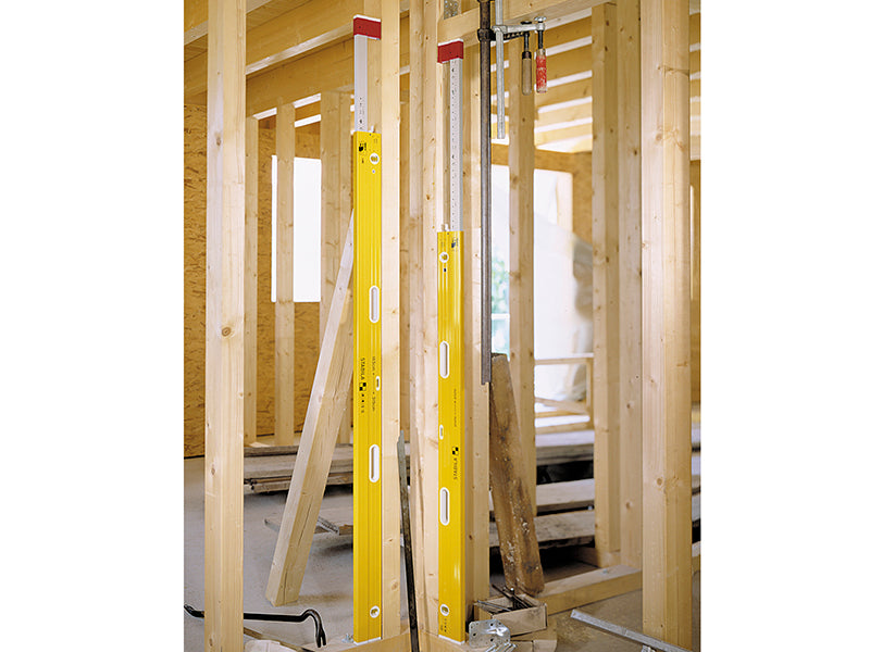 Stabila 106T-213 Extendable Spirit Level 3 Vial 213-376cm STB106T213