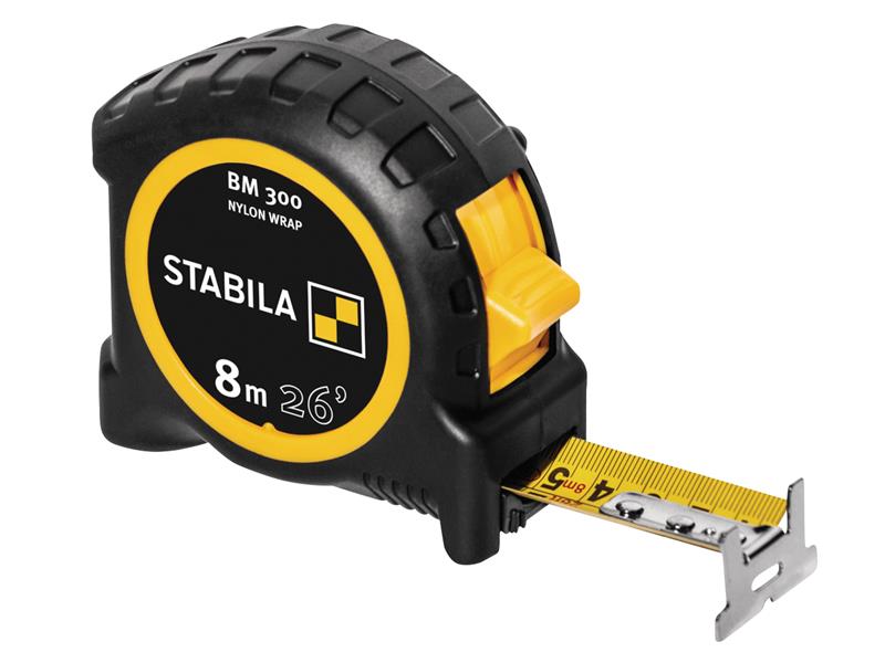 Stabila BM 300 Robust Pocket Tape 8m/26ft (Width 27mm) STB19573