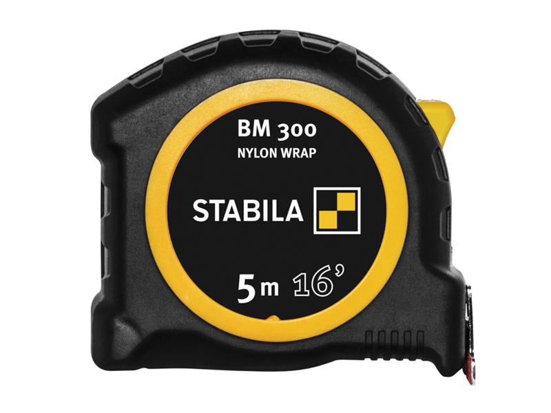 Stabila BM 300 Robust Pocket Tape 5m/16ft (Width 27mm) STB19576