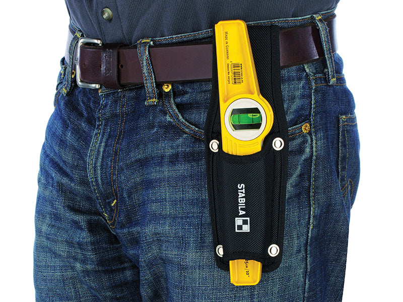Stabila 81S-REM Rare Earth Magnetic Torpedo Level 25cm in Holster STB81SREMH