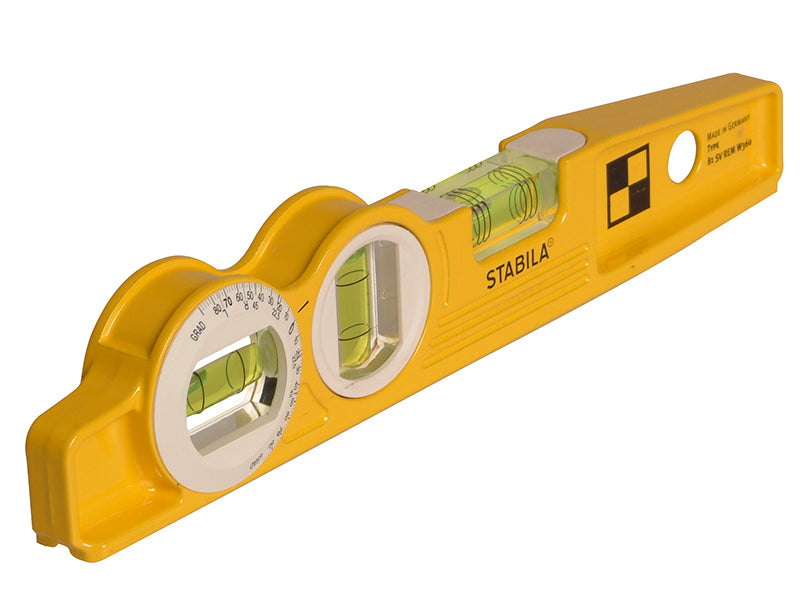Stabila 81 SV REM W360 Rare Earth Magnetic Torpedo Level 25cm Rotating STB81SVW360
